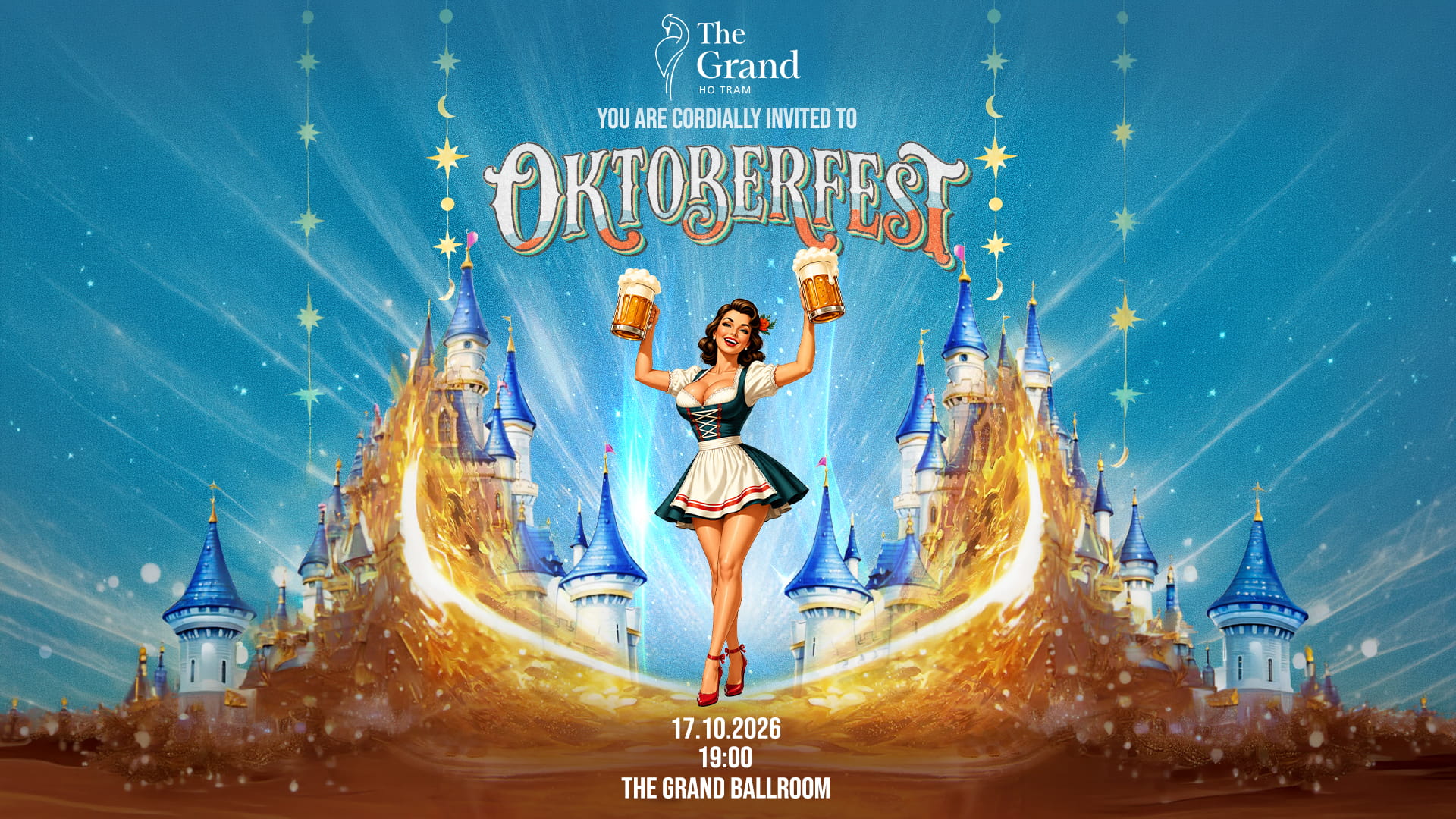 Lễ hội bia Oktoberfest 2026 Hồ Tràm