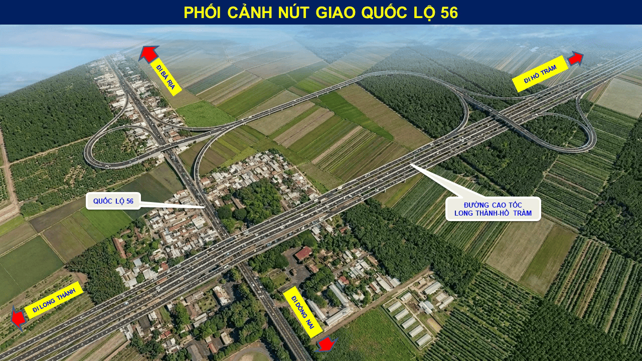 Cao tốc Hồ Tràm – Sân bay Long Thành Cao tốc Hồ Tràm – Sân bay Long Thành