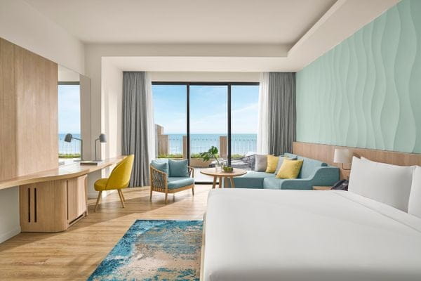 Ocean-view guest room The Grand Ho Tram